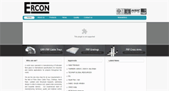 Desktop Screenshot of ercon-india.com